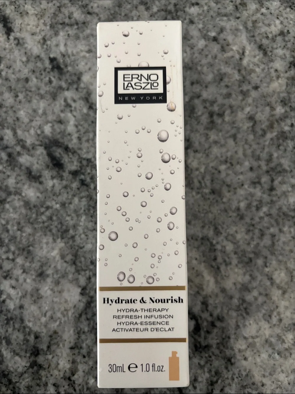 ERNO LASZLO: HYDRA-THERAPY REFRESH INFUSION SERUM. 1.0 FLOZ NEW IN BOX